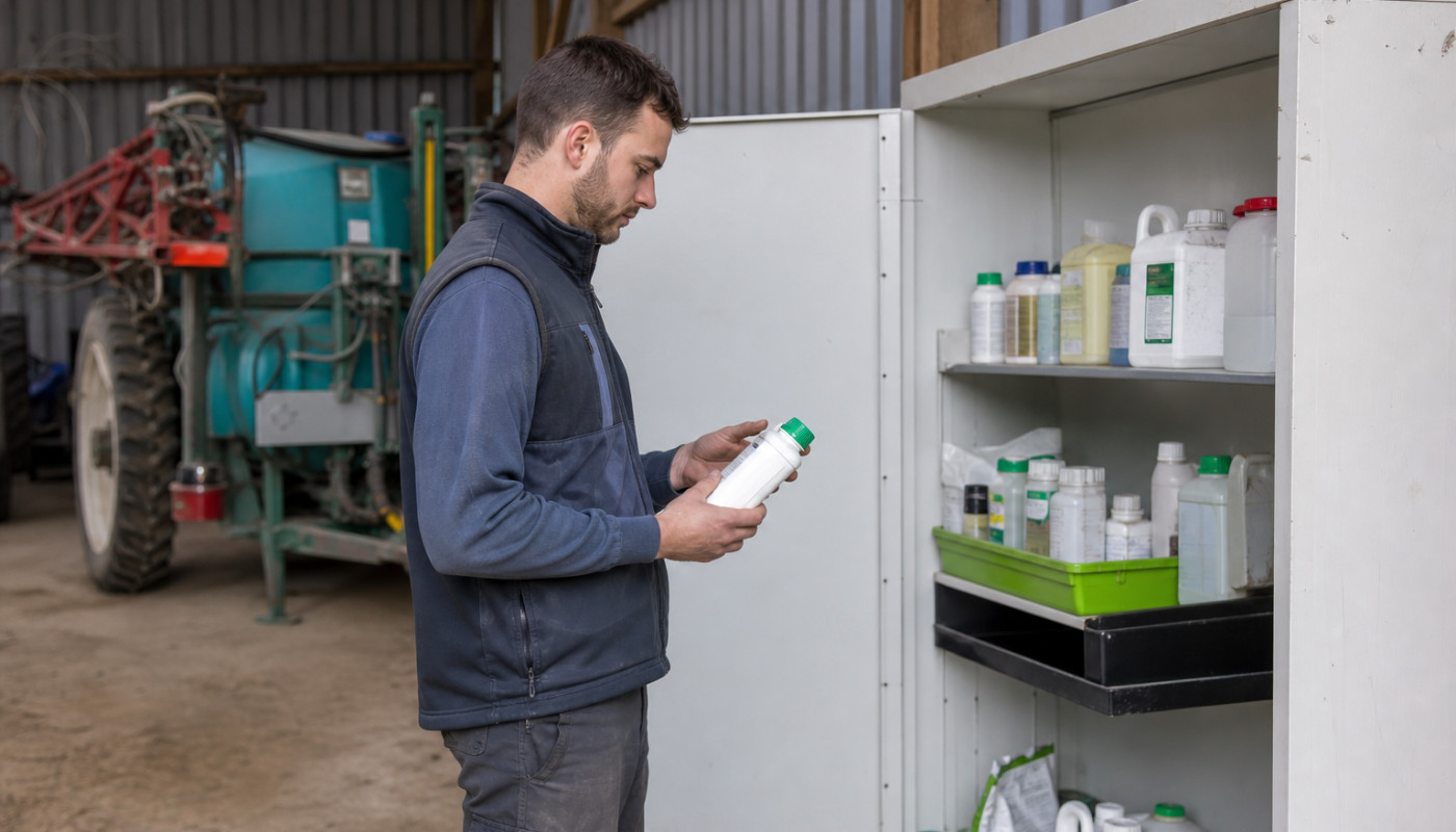 Economie - Pourquoi l’armoire phytosanitaire s’impose chez les jeunes agriculteurs ?