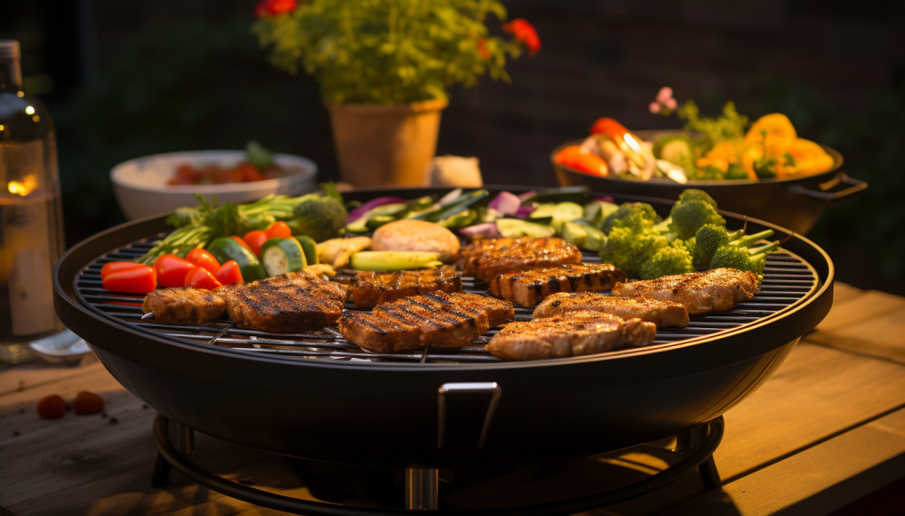 Divers - Quelques usages possibles d'un brasero barbecue